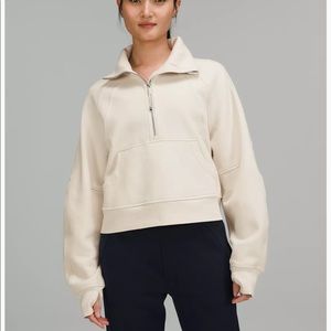 NWT Lululemon Scuba Half-Zip Funnel Neck